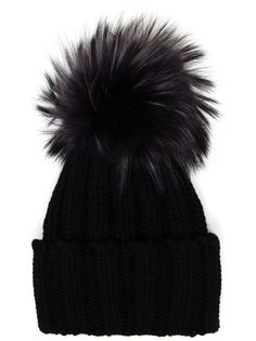 Cashmere and Fur Beanie Inverni