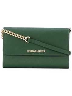 'Jet Set Travel' wallet crossbody bag Michael Michael Kors