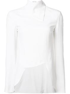 tied neck angular blouse Antonio Berardi