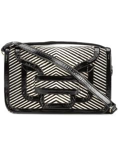 striped satchel Pierre Hardy