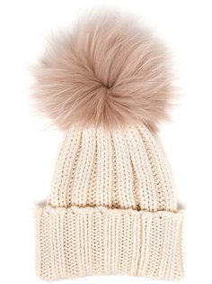 Cashmere and Fur Beanie Inverni