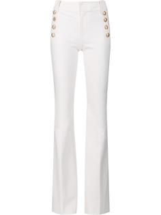 button detailing flared trousers Derek Lam 10 Crosby