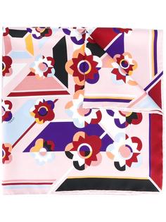 шарф с рисунком 'Flowerland' Fendi