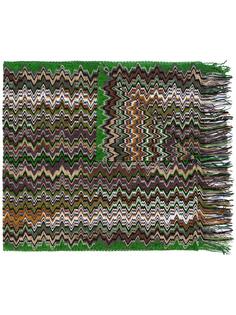 zig-zag fringed scarf Missoni