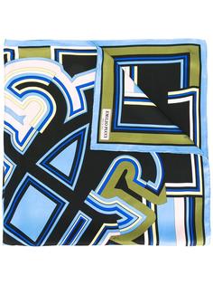 шарф с геометрическим принтом Emilio Pucci