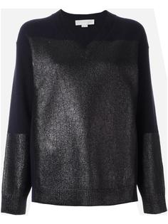 contrast v-neck jumper Stella McCartney