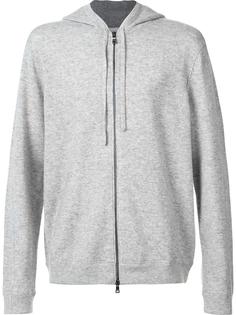 classic zipped hoodie Vince