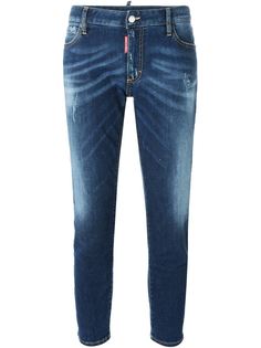 джинсы 'Medium Waist Cropped Twiggy' Dsquared2