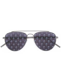 солнцезащитные очки с пальмами на линзах Tomas Maier