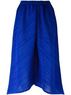 укороченные брюки свободного кроя Pleats Please By Issey Miyake