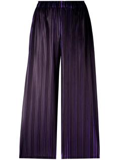 укороченные плиссированные брюки Pleats Please By Issey Miyake
