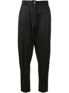 pinstripe baggy trousers Marios