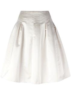 pleated a-line skirt Chanel Vintage