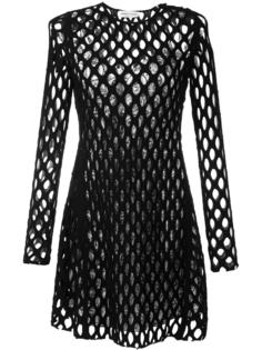 mesh transparent panelling dress Sonia Rykiel
