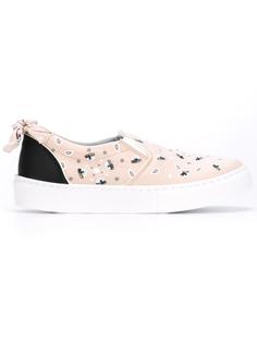 eyes print slip-on sneakers Chiara Ferragni