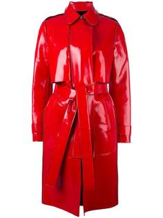 vinyl trench coat Carven