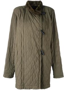 fur trim padded jacket Yves Saint Laurent Vintage