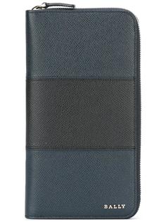 bicolour zipped wallet Bally