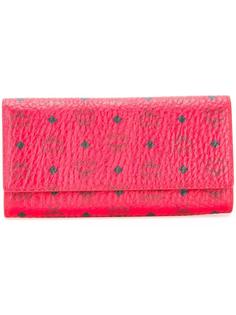 logo print wallet MCM