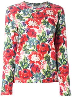 floral print sweatshirt Comme Des Garçons