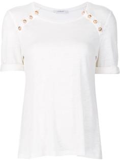 button detailing T-shirt Derek Lam 10 Crosby