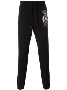 спортивные брюки с заплаткой в виде ковбоя Dolce &amp; Gabbana
