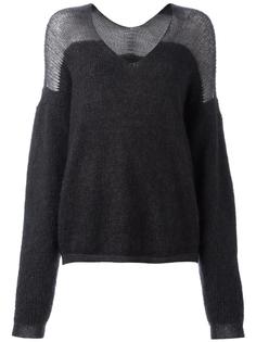 V-neck loose-fit jumper Ilaria Nistri