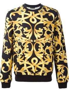 толстовка с принтом в стиле барокко Versace