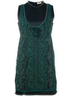 lace embellished sleeveless dress Nº21