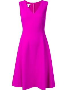 sleeveless flared dress Oscar de la Renta