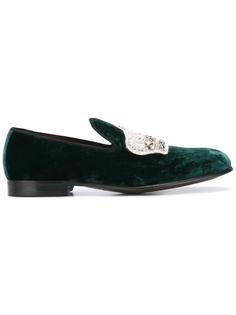 бархатные слиперы 'Leo' Dolce &amp; Gabbana