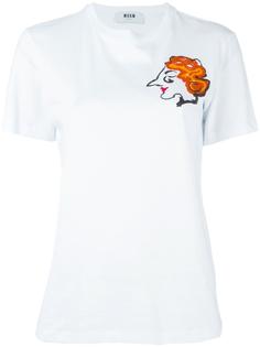 'Viso' T-shirt MSGM