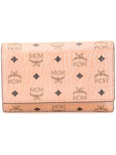 logo print wallet MCM