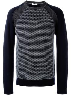 patterned panel jumper Paolo Pecora