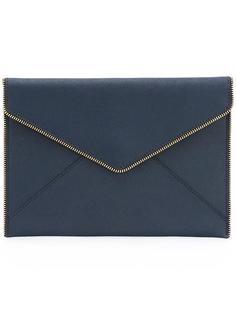 zipper envelope clutch bag Rebecca Minkoff