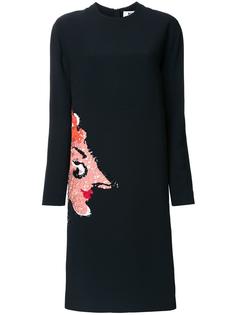 платье с пайетками MSGM