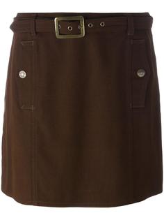 belted mini skirt Moschino Vintage