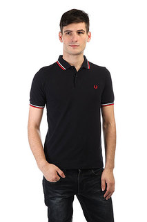 Поло Fred Perry Slim Fit Twin Tipped Shirt