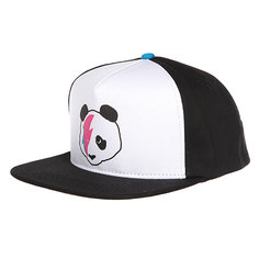 Бейсболка с прямым козырьком Enjoi Stardust Panda Trucker Cap Black/Blue