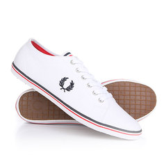 Кеды кроссовки низкие Fred Perry Kingston Twill White