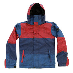 Куртка детская Quiksilver Mission Print Stripe Racing Red
