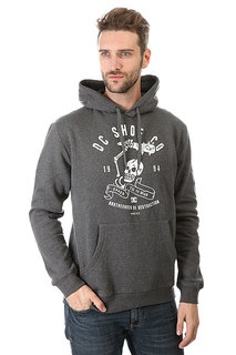 Толстовка кенгуру DC Brotherhood Heather Charcoal
