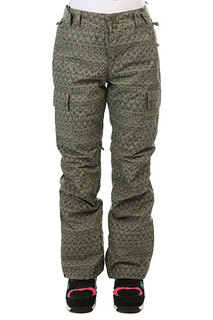 Штаны сноубордические женские Billabong Yana Green Dawn