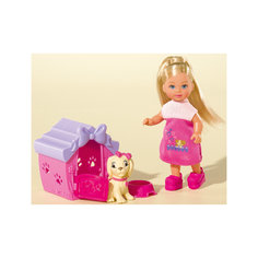 Кукла "Еви с собачкой в домике", 12 см, Simba