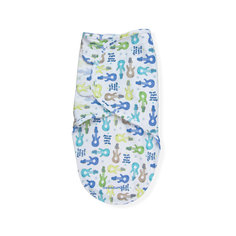 Конверт на липучке SwaddleMe, размер S/M, Summer Infant, гитары