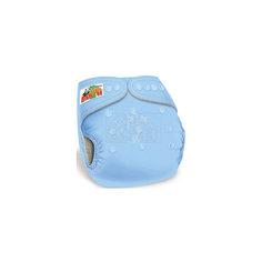 Многоразовый подгузник Bamboola Premium (Bamboo), 3-16 кг., Multi Diapers, голубой