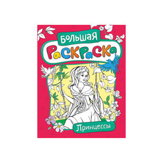 Большая раскраска. Принцессы Росмэн