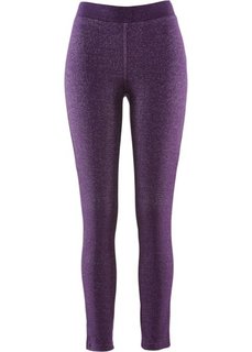 Трикотажные брюки с люрексом (черный) Bonprix