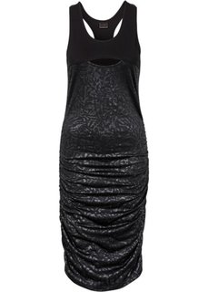 Трикотажное платье (серебристый) Bonprix