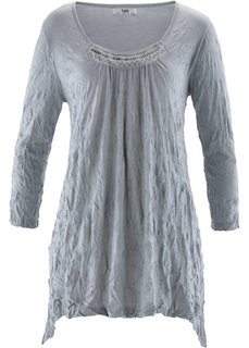 Трикотажная туника с рукавом 3/4 (черный) Bonprix